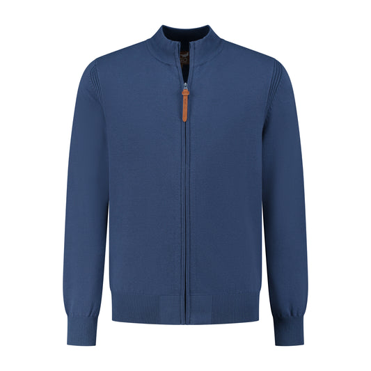 Ian - Cardigan - Men - Blue F