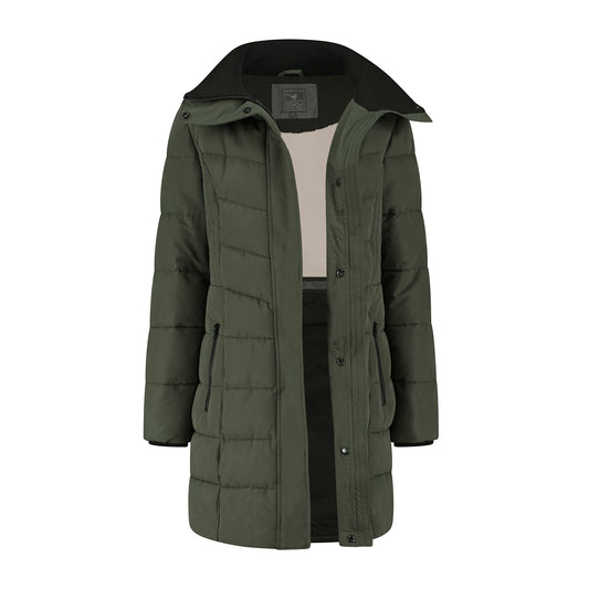 Olivia - Winter jacket - Lady - Mossgreen CVO