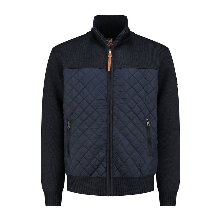 Jan - Windbreaker jacket - Men - Navy F