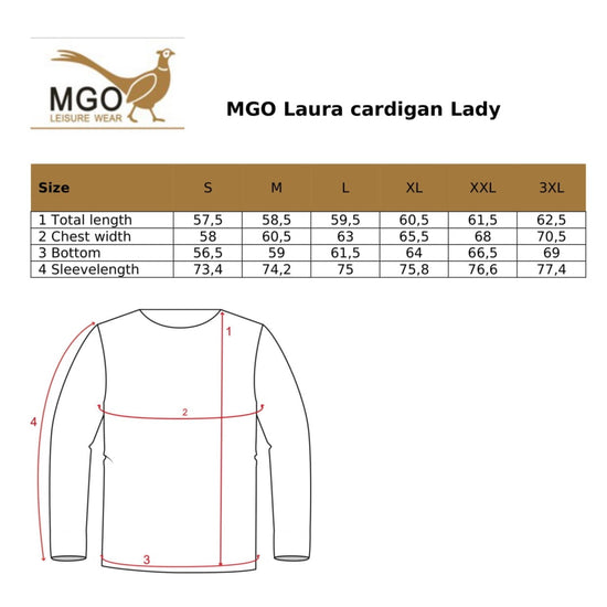 Laura - Cardigan - lady - Sand SC