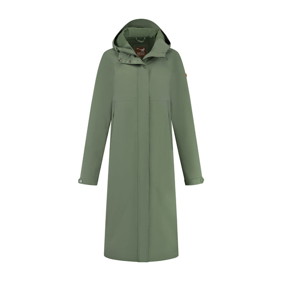 Lori - Long raincoat - Lady - Green F